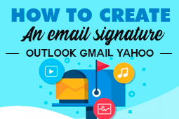 So erstellen Sie eine E-Mail-Signatur mit Ihrem Logo in Outlook, Google Mail, Yahoo 
