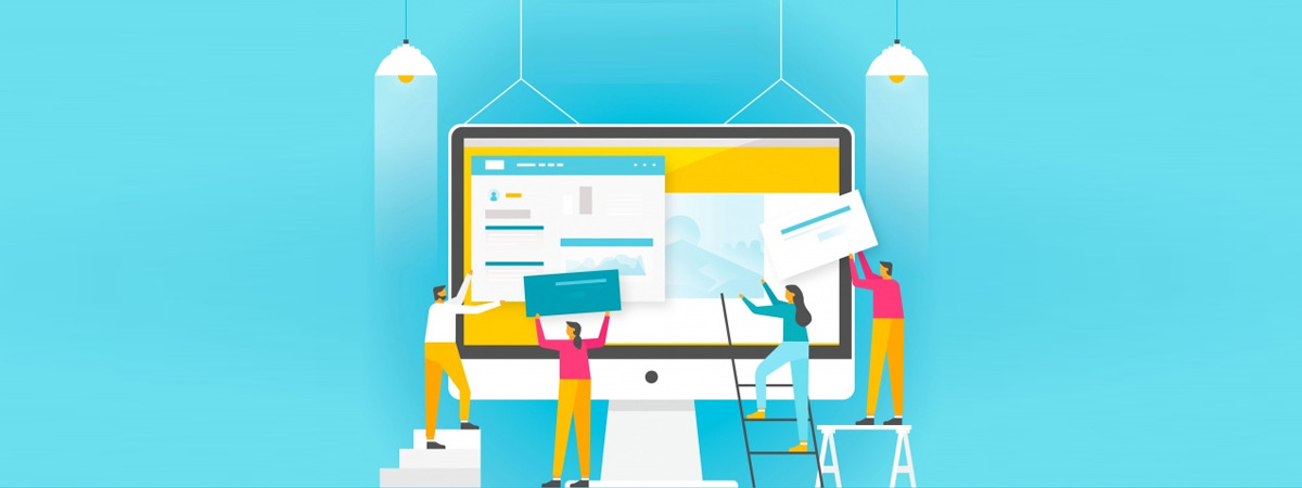 Komponenten des Webdesigns
