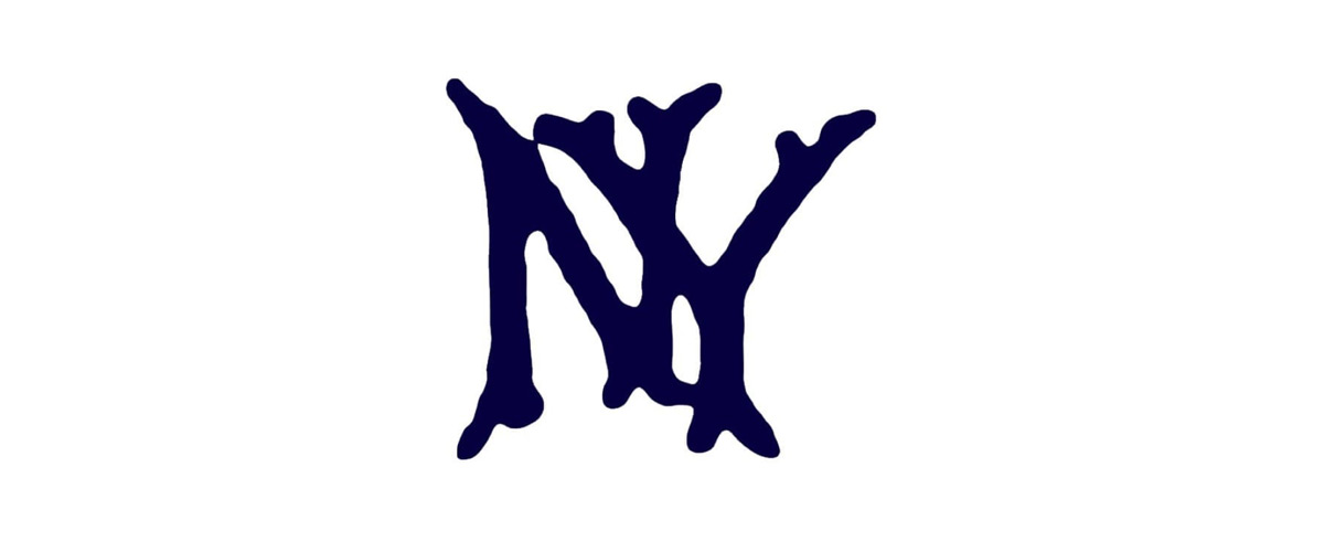 Überlappendes Logo der New York Yankees