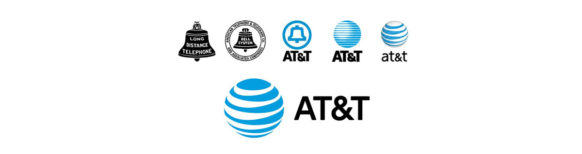 Entwicklung des AT&T-Logos