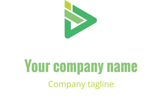 Modernes Logo-Design mit einer Limetten- und Goldfarbpalette