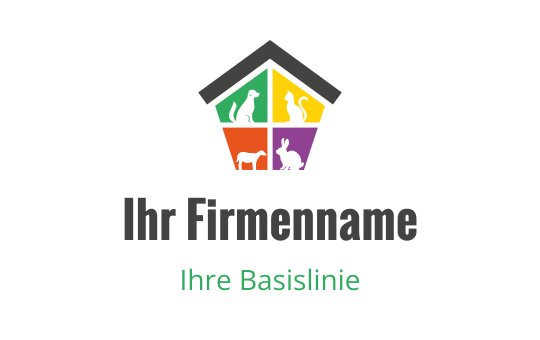 Pet-grooming logo