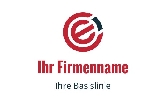 E logo