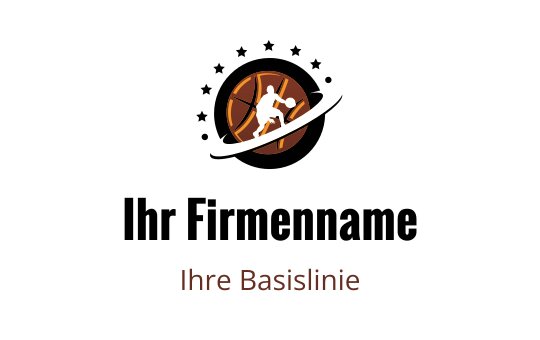 Basketballspiel logo