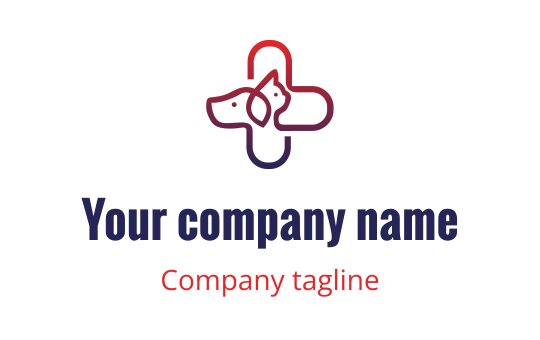 Dog-and-cat logo