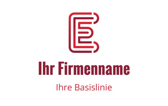 E logo