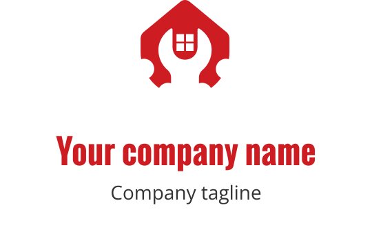 Fettes rotes Logo-Design mit dem Wort "Maintenant5" in moderner Schriftart