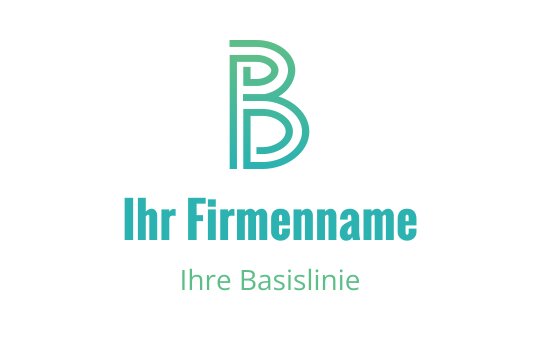 B logo