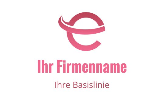 E logo
