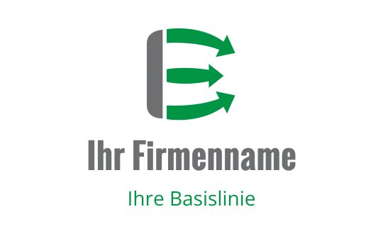 E logo