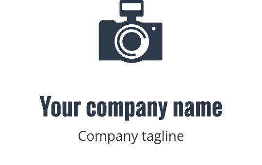 Modernes grünes Logo-Design mit einem stilisierten Blattelement