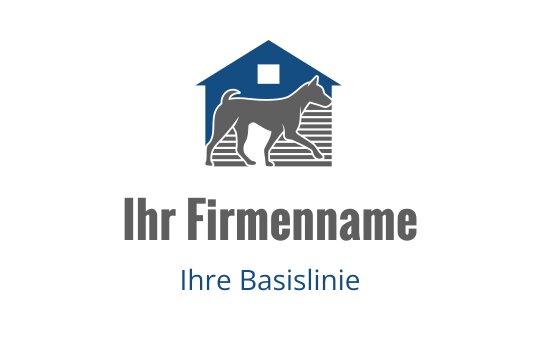 Pet-grooming logo