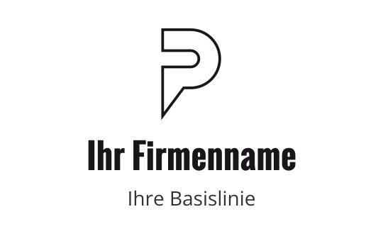 P logo