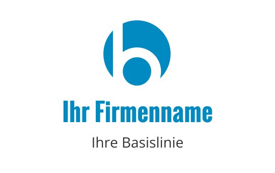 B logo