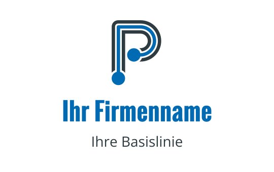 P logo