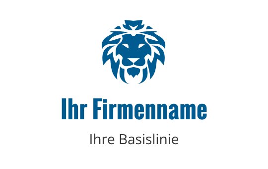 Türkisfarbenes Logo mit einem stilisierten Löwen, der Stärke und Mut in der Tigerindustrie repräsentiert.