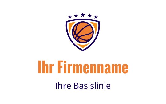 Basketballspiel logo