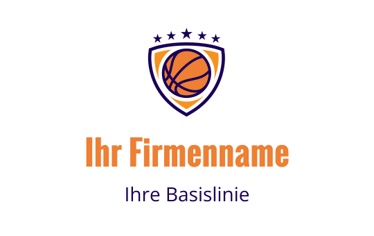 Basketballspiel logo