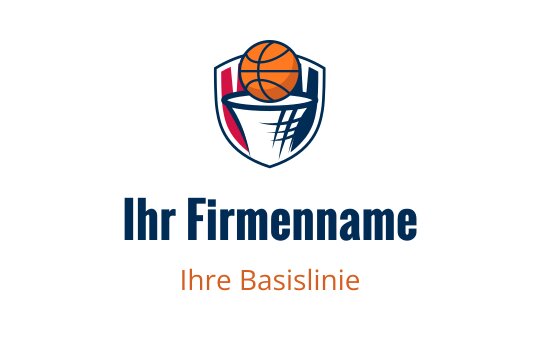 Basketballspiel logo