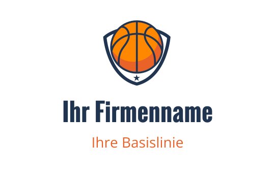 Basketballspiel logo