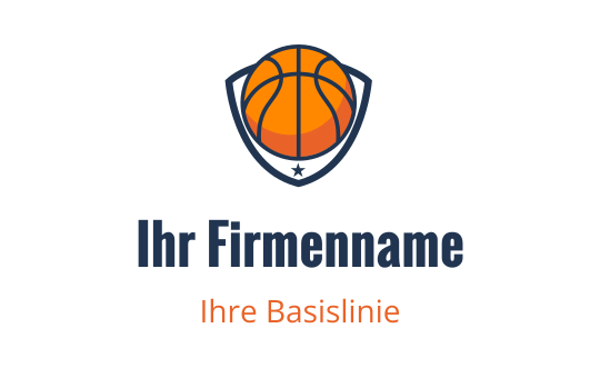 Basketballspiel logo