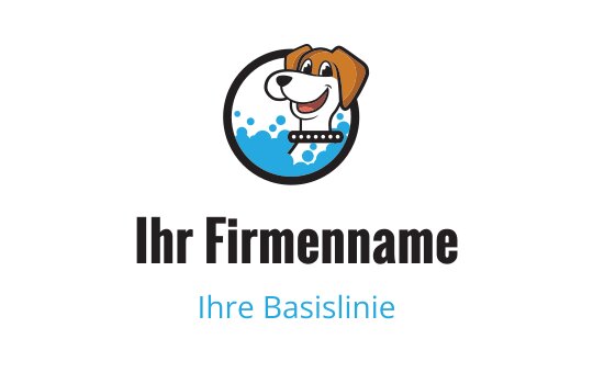 Pet-grooming logo