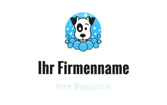 Pet-grooming logo