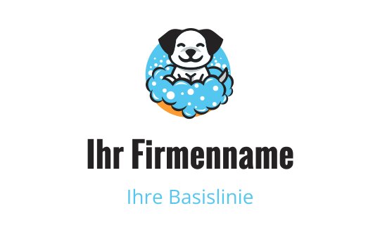 Pet-grooming logo