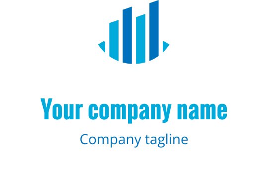 Türkis und cyanfarbenes Logo-Design mit stilisierten Taucher-Silhouetten